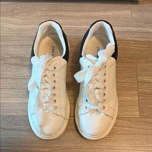 Steve Madden Women's Sneakers in White and Black